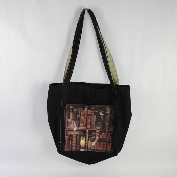 Gregg Gifts Charles Wusocki Purrfect Tales Tote Bag