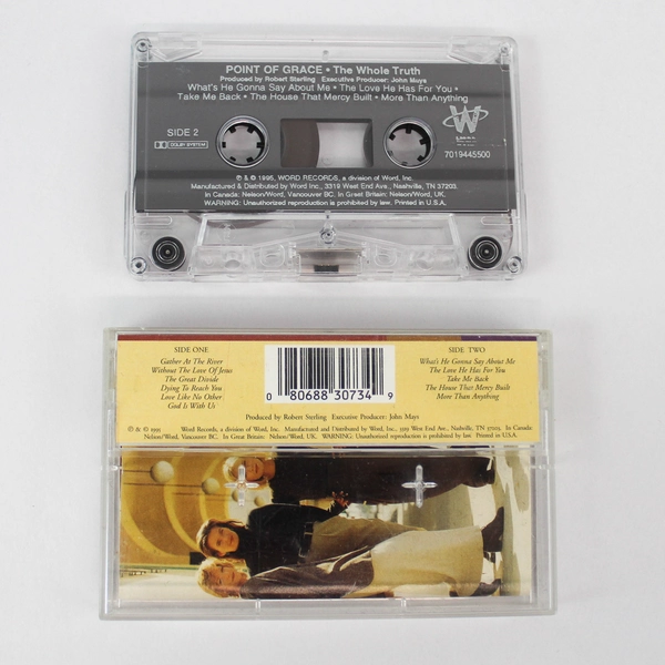 The Whole Truth Point of Grace Music Cassette Tape 1995 Word Records