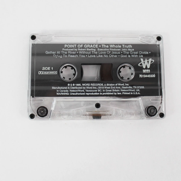 The Whole Truth Point of Grace Music Cassette Tape 1995 Word Records