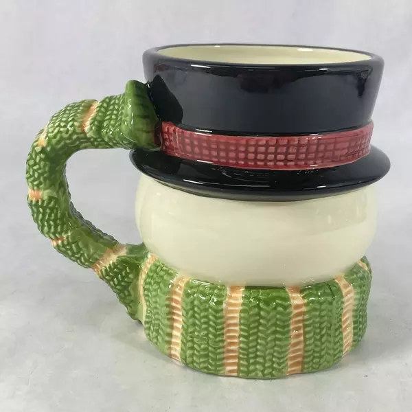 CIC Tis The Season Christmas Snowman Coffee Mug 