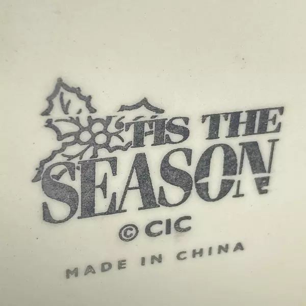 CIC Tis The Season Christmas Snowman Coffee Mug 