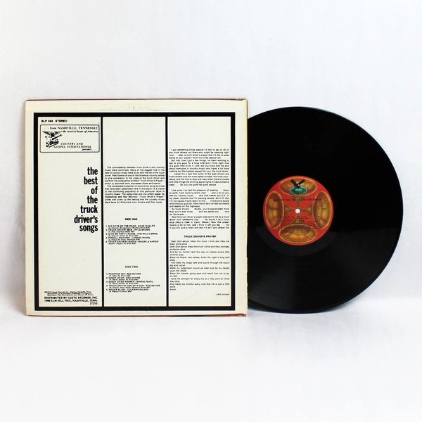 Best Of The Truck Driver Songs 1975 Gusto Records LP Vinyl