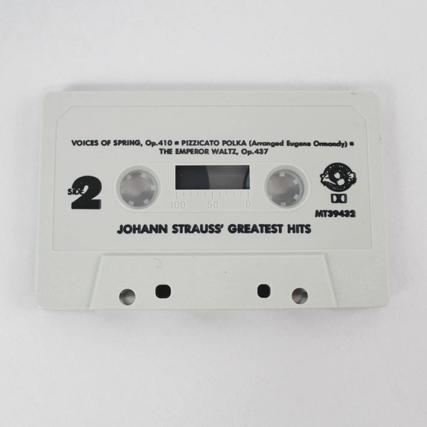 Greatest Hits of Johann Strauss Cassette 1984 Ormandy Philadelphia Orchestra