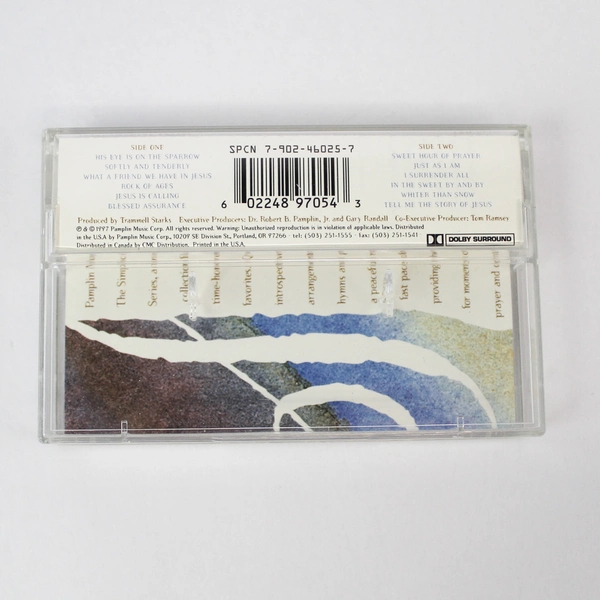 Simplicity Vol. 1 Piano Various Artists Cassette 1997 Pamplin Music
