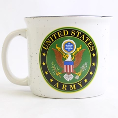Spoontiques United States Army Ceramic Camper Mug Collectible Cup
