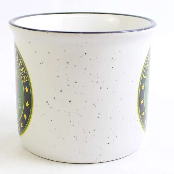 Spoontiques United States Army Ceramic Camper Mug Collectible Cup