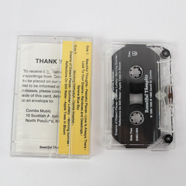 Beautiful Thoughts By Gary Prim Cassette 1990 David M Combs