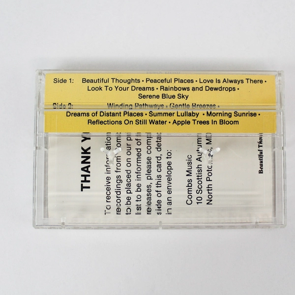 Beautiful Thoughts By Gary Prim Cassette 1990 David M Combs