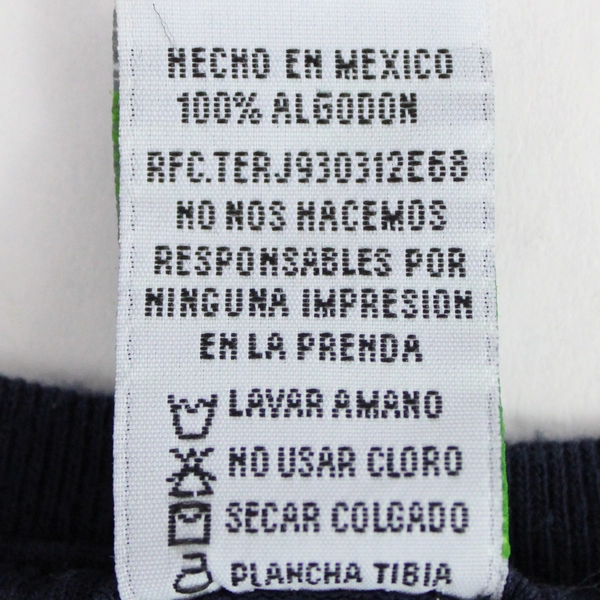 Playeras Joshua Navy Blue Guadalajara Mexico Cotton T-Shirt Toddlers' Size 2