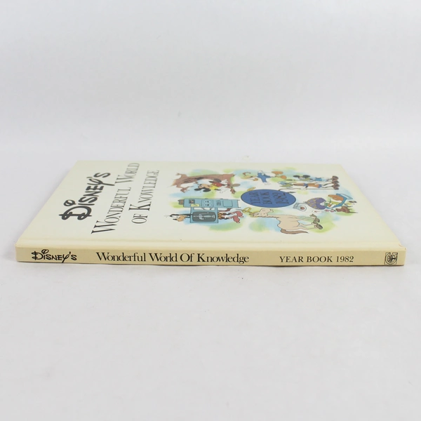 Vintage Disney's Wonderful World of Knowledge Year Book 1982 Hardcover