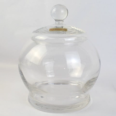 Nachtmann Opal Swirl 3.5 Liter Crystal Punch Bowl With Lid Open Box