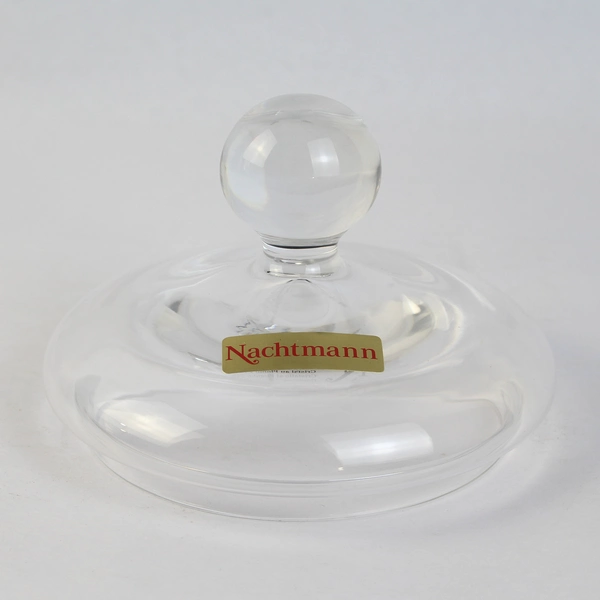 Nachtmann Opal Swirl 3.5 Liter Crystal Punch Bowl With Lid Open Box