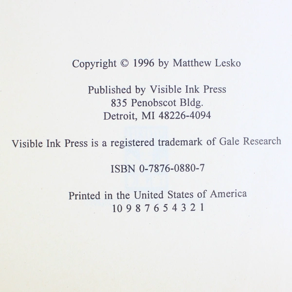 Lesko's Info Power III by Matthew Lesko 1996 Paperback