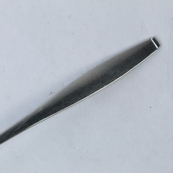 Oneida Craft Deluxe Stainless Tapered Pierced Serving Spoon 8.25" Pre-Owned