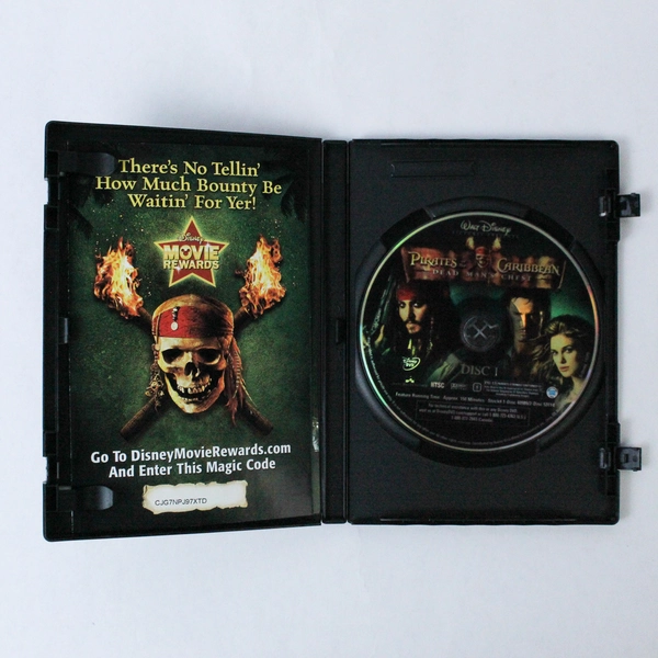 Pirates of the Caribbean: Dead Man's Chest DVD 2006 Disney - Good Condition