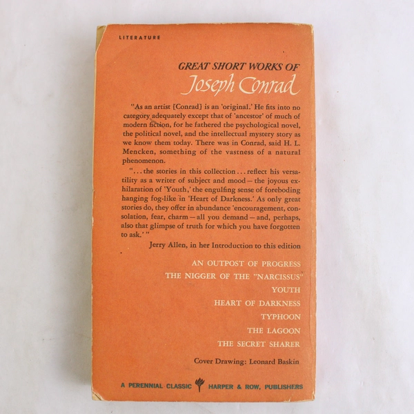 Vintage Great Short Works of Joseph Conrad 1967 Short Stories Paperback