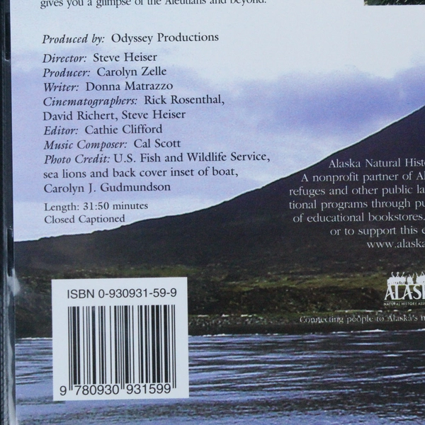 Journey of the Tiglax DVD 2003 - Alaska Natural History - Good Condition