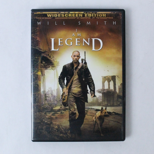I Am Legend DVD 2007 Widescreen Edition Will Smith Warner Bros Good Condition