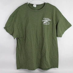 Hanes Cruising McMinnville Green Cotton Blend T-Shirt Men's Size XL