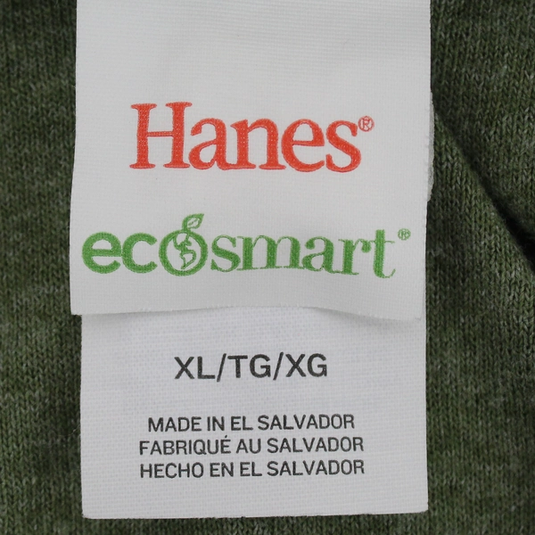 Hanes Cruising McMinnville Green Cotton Blend T-Shirt Men's Size XL