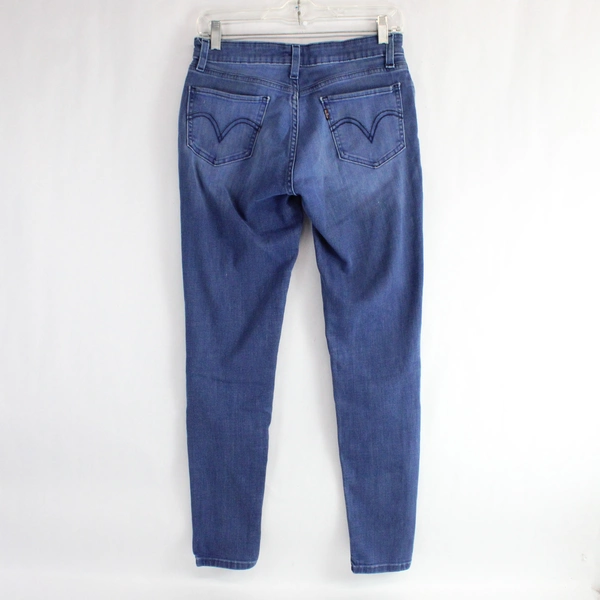 Levi Teen Girl's Blue Tapered Jeans Size 10 Regular Fit