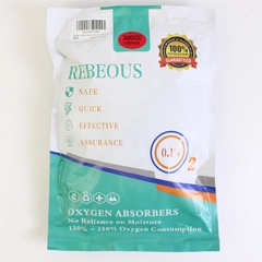 Rebeous Oxygen Absorbers For Food Storage 100 Pack of 300 CC