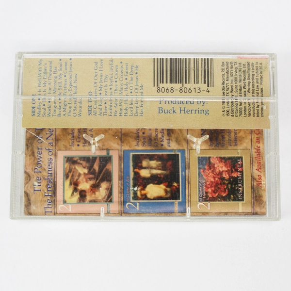 2nd Chapter of Acts Hymns I and II Instrumental Cassette 1989 Live Oak Records