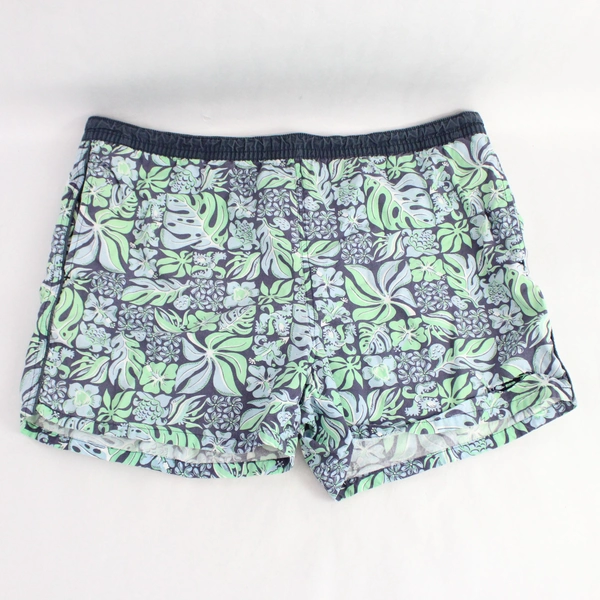 Structure Sport Tropical Pattern Swim Shorts Men's Size Medium