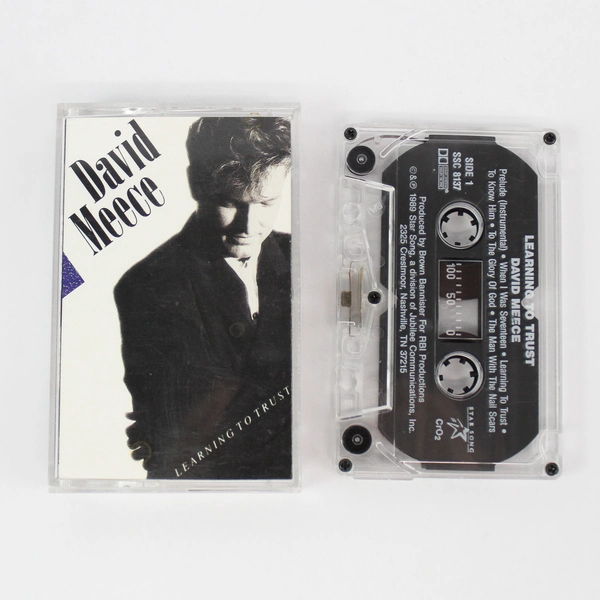David Meece Learning to Trust 1989 Cassette Album Star Song