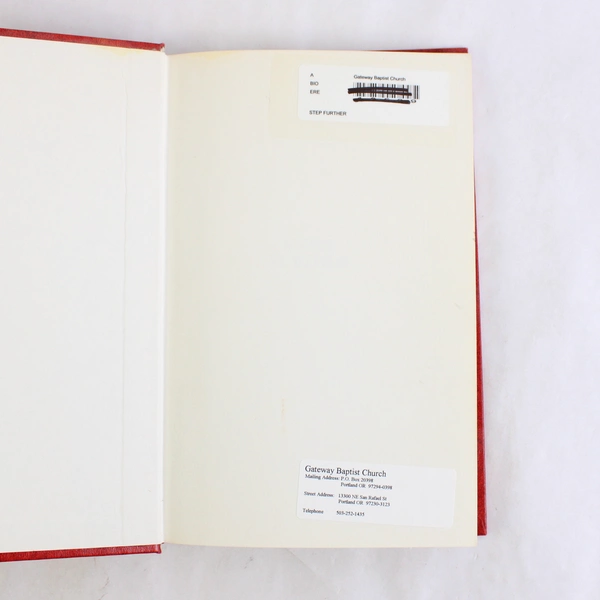 A Step Further by Joni Eareckson & Steve Estes 1978 Hardcover Ex-Library