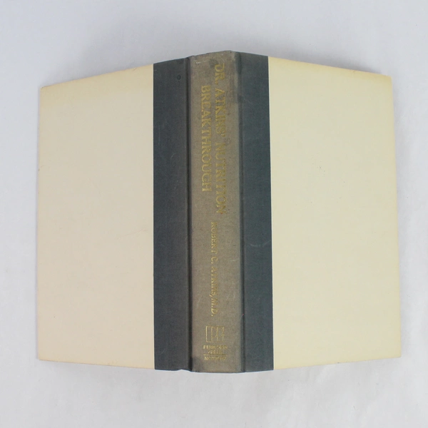 Dr. Atkins' Nutrition Breakthrough by Robert C. Atkins 1981 HC Book 1st Edition