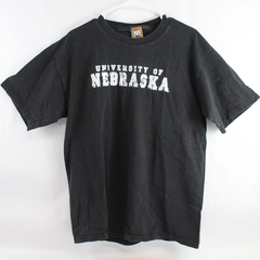 UAS University of Nebraska Homecoming 2003 Black T-Shirt Men's Size Large