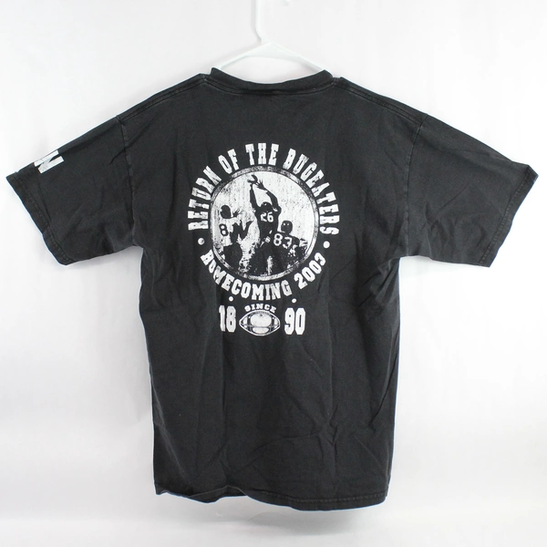UAS University of Nebraska Homecoming 2003 Black T-Shirt Men's Size Large