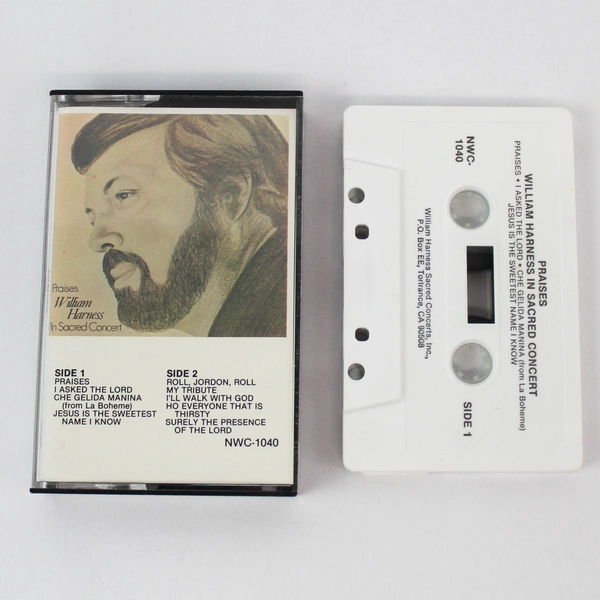William Harness In Sacred Concert Praises Gospel Cassette