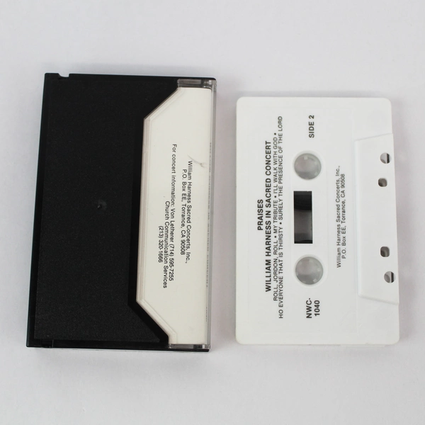 William Harness In Sacred Concert Praises Gospel Cassette