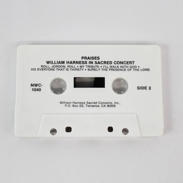 William Harness In Sacred Concert Praises Gospel Cassette