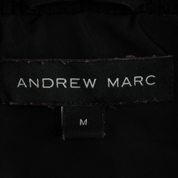 Andrew Marc Black Women's Quilted Insulated Vest Jacket Size M