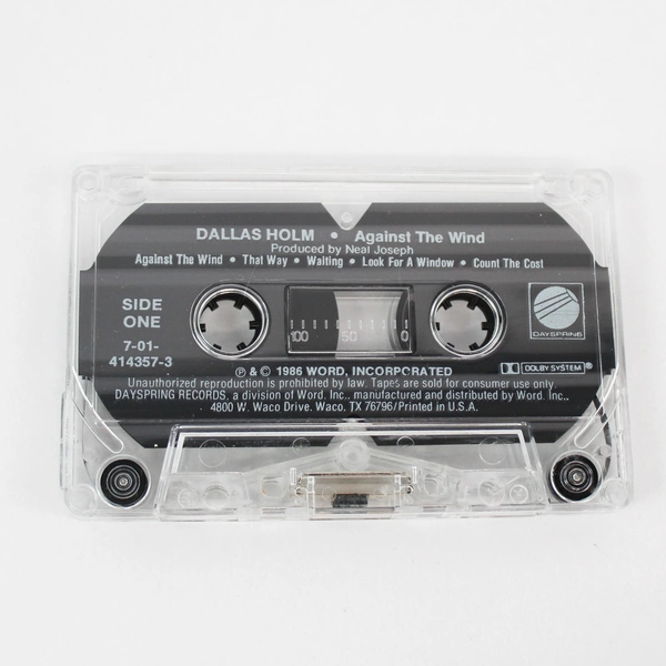 Against The Wind By Dallas Holm Cassette Tape 1986
