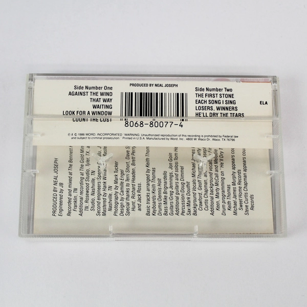 Against The Wind By Dallas Holm Cassette Tape 1986