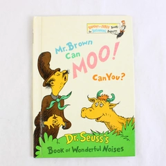 Mr. Brown Can Moo! Can You? By Dr Seuss 1970 Hardcover