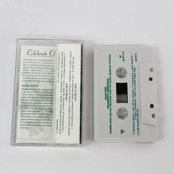 Hallmark Presents Sandi Patti Celebrate Christmas 1992 Cassette Tape