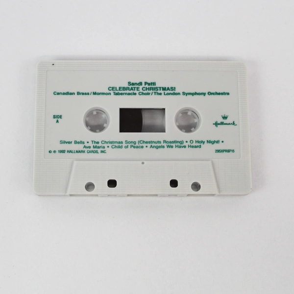 Hallmark Presents Sandi Patti Celebrate Christmas 1992 Cassette Tape