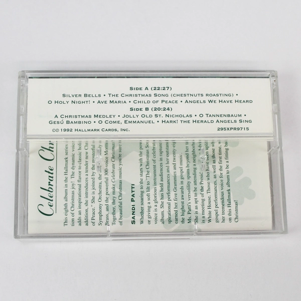 Hallmark Presents Sandi Patti Celebrate Christmas 1992 Cassette Tape