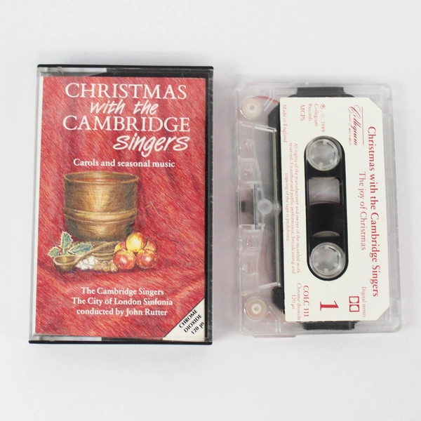 Christmas with The Cambridge Singers Cassette Tape 1989 - Good Condition