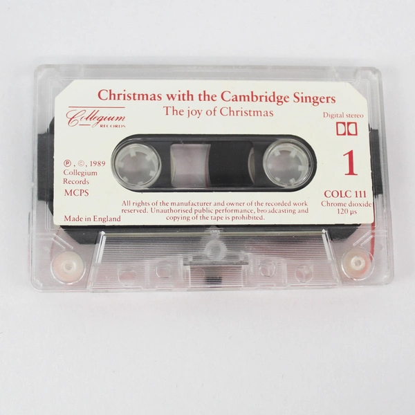 Christmas with The Cambridge Singers Cassette Tape 1989 - Good Condition