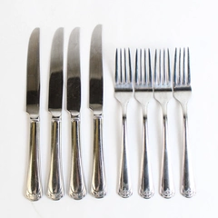 4 Sets of Reed & Barton Bond Street Dinner Forks and Dinner Knives