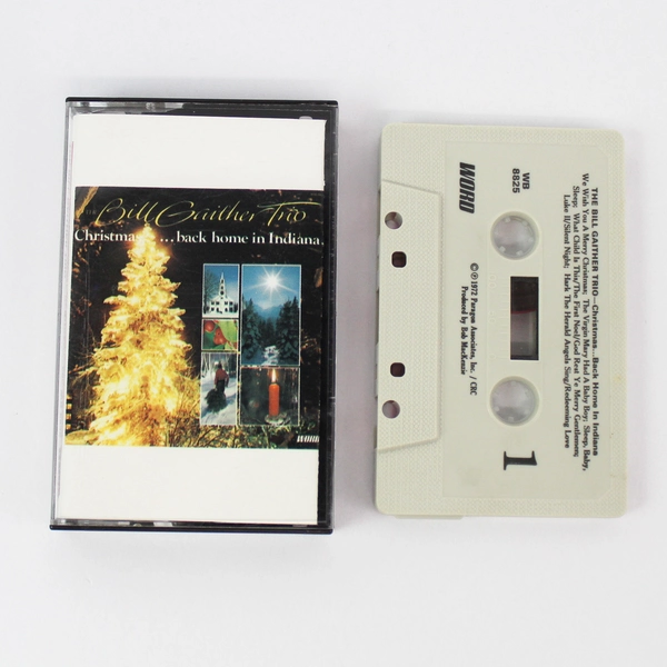 Christmas Back Home In Indiana Bill Gaither Trio Cassette 1972 Word Records