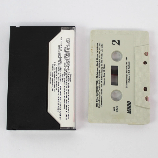 Christmas Back Home In Indiana Bill Gaither Trio Cassette 1972 Word Records
