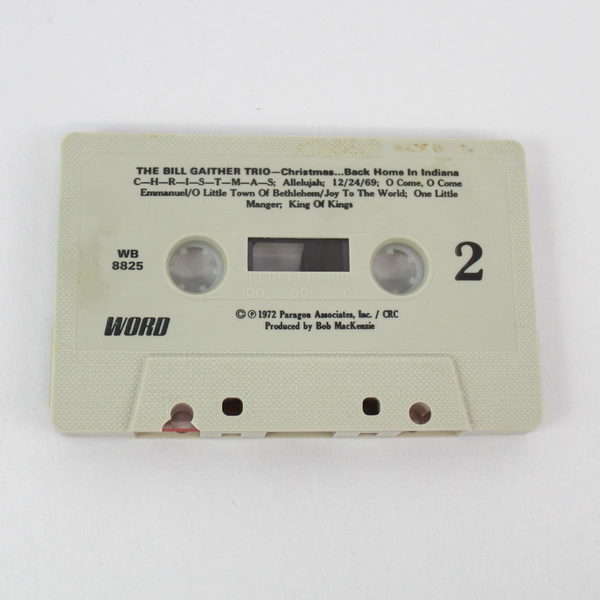 Christmas Back Home In Indiana Bill Gaither Trio Cassette 1972 Word Records