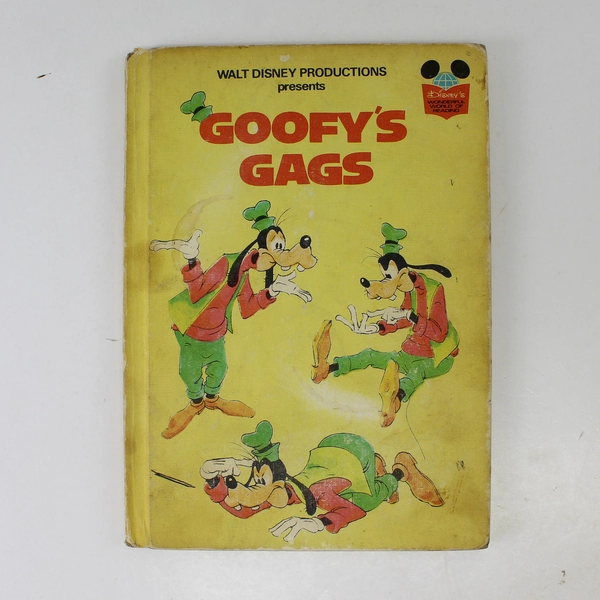 Goofy's Gags Walt Disney Productions Staff 1974 Hardcover